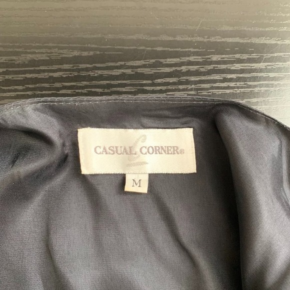 Vintage Casual Corner Floral Embroidered Vest Boho Cottagecore Women's M - Picture 11 of 13